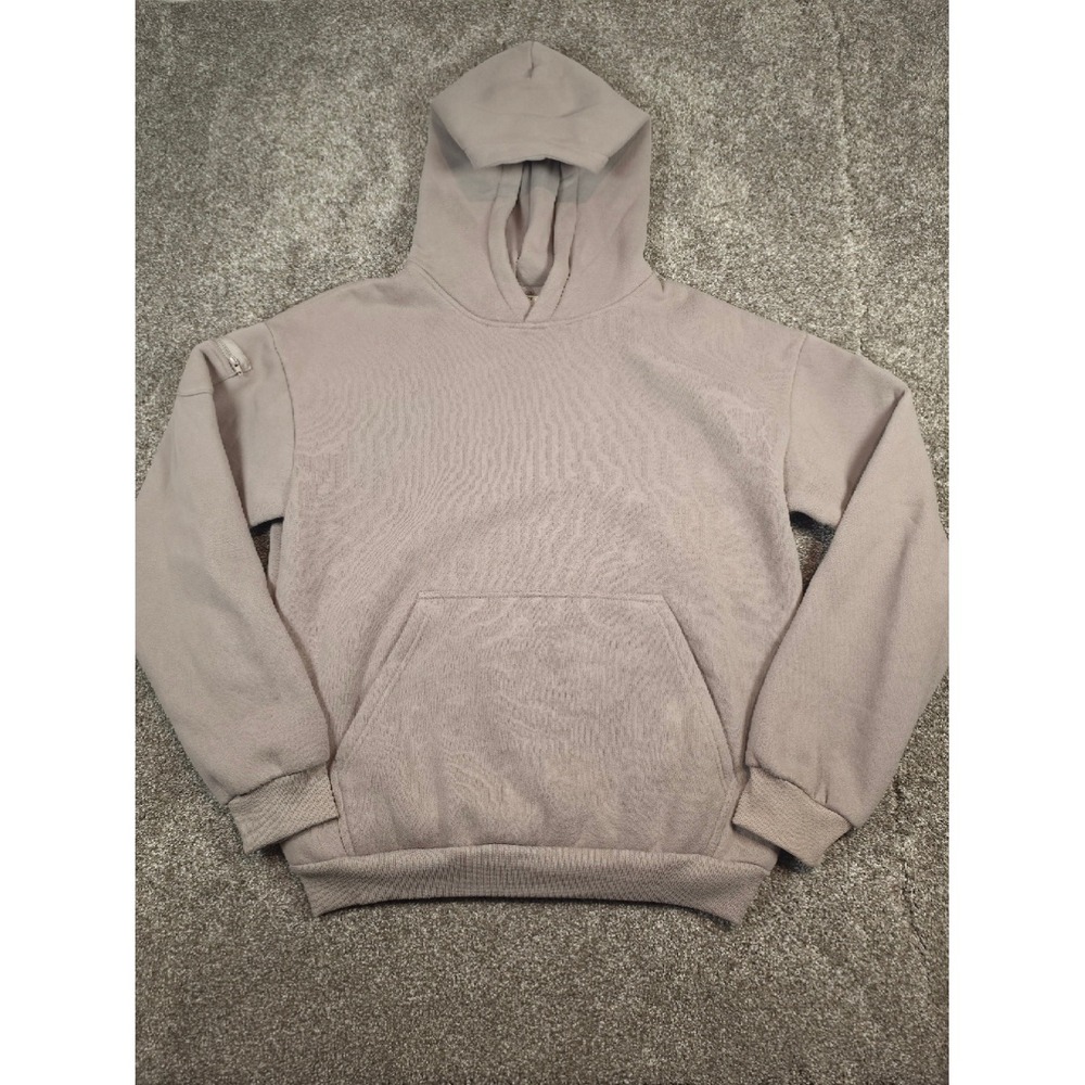 Comfrt Every Day Hoodie Mauve Taupe Fleece Unisex Medium Utility Pocket